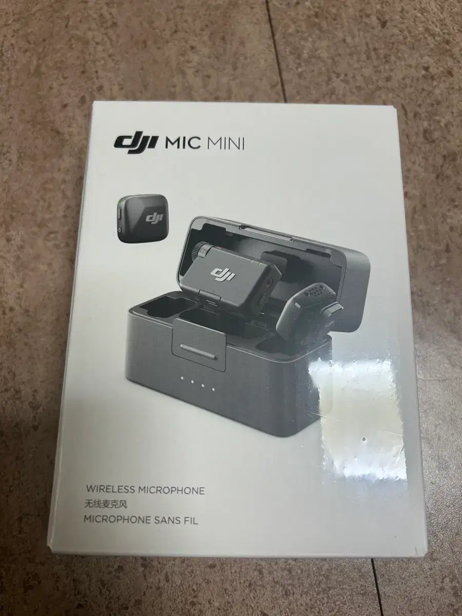 DJI Mic Mini 2TX+1RX 中古美品　DJI MIC Mini DJI Mic Mini (2TX+1RX+Charging Case) Mini Wireless Microphone Full